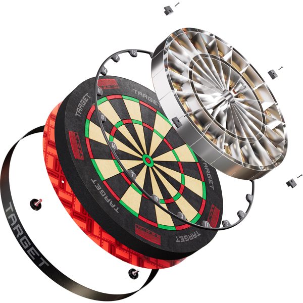 Target Tor dartbord – opbouw en onderdelen