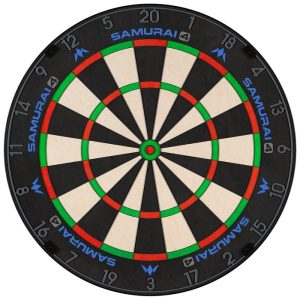 samurai-4-grapite Mission Samurai 4 Graphite Grey Spider dartbord – vooraanzicht